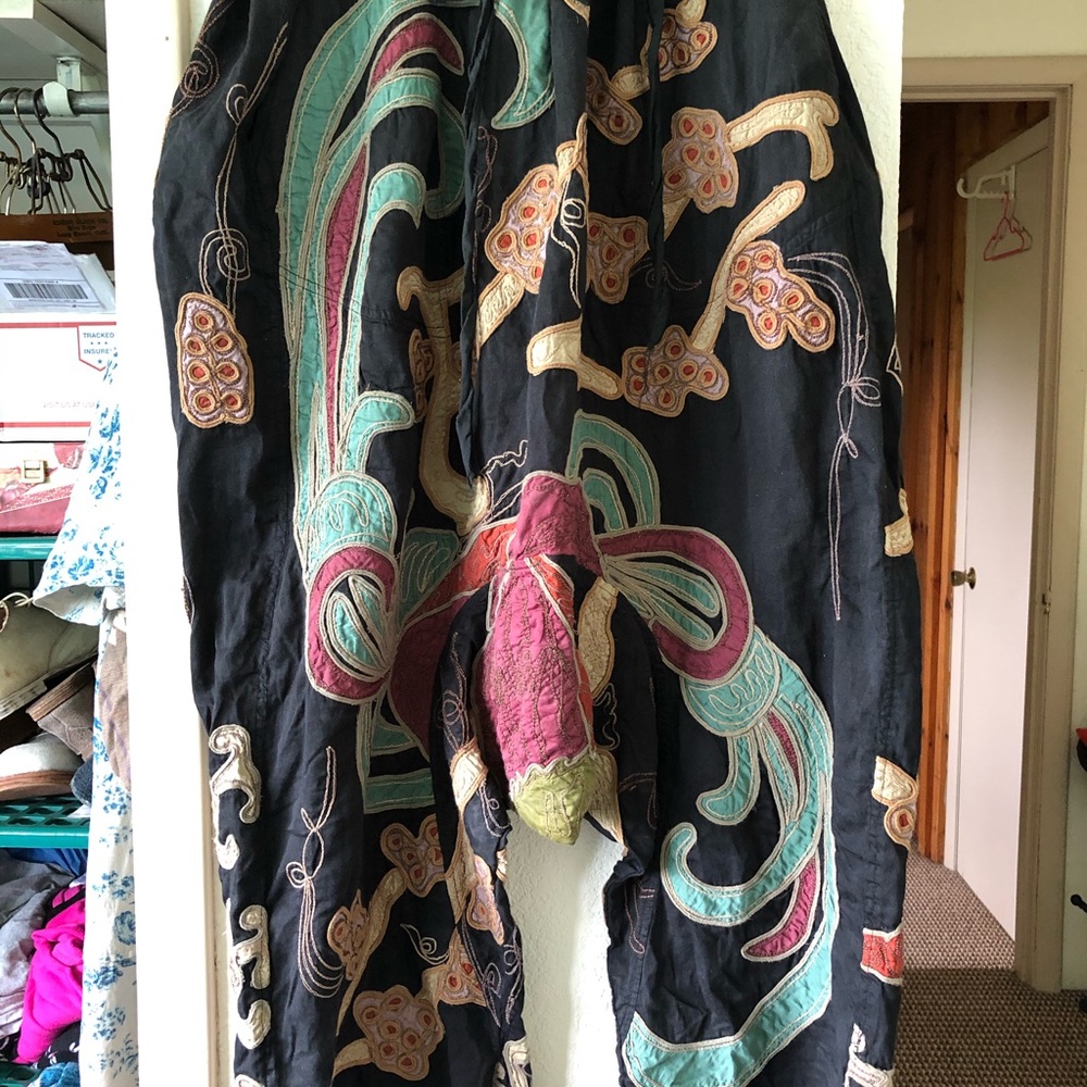 Magnolia Pearl Parnassus Silk Pants NWT